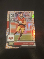 2022 Panini Donruss Optic Football George Kittle Fire Emoji Prizm #174 🔥🔥🔥