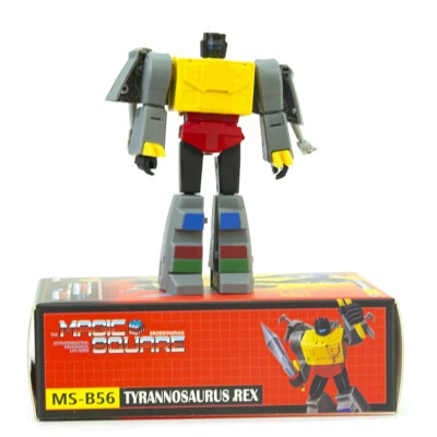 Magic Square toys MS-B56 Grimlock Tyrannosaurus Rex G1 Action Figure In Stock - Image 1 of 4