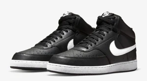 NIKE AIR FORCE 1 Mid '07 MEN'S BASKETBALL SHOES Black/Black CW2289-001 SIZE 10 - Picture 1 of 9