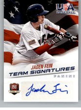 2015 Panini USA Baseball 15U National Team Signatures Autographs Pick From List