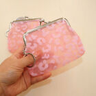  Business Card Storage Bag Key Chain Cards Container Transparent Coin Purse