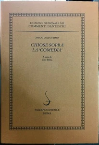 (Letteratura Dantesca) Amico Dell'Ottimo - CHIOSE SOPRA LA 'COMEDIA' - Salerno - Imagen 1 de 1