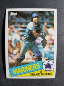 1985 Topps ORLANDO MERCADO card # 58   [card 3]