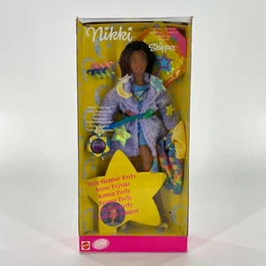 NEW Barbie Nikki Pajama Fun Teen Slumber Party Doll Friend Skipper Mattel 1999 - Picture 1 of 8