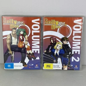 DVD de anime Solty Rei volúmenes 1 y 2 región 4 PAL en muy buena condición franqueo gratuito - Imagen 1 de 6