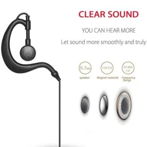 Headset Earpiece Earphone w/ Mic For Walkie Talkie x1 BF-888s Baofeng Radio🌞UK - Picture 1 of 8