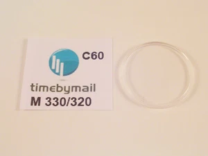 For MIDO POWERWIND Fits 33mm Watch Replacement Plexi-Glass Plastic Crystal C2D - Picture 1 of 1
