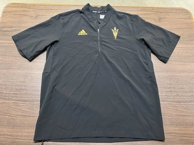 Jersey Arizona State Sun Devils Negro Ligero Manga Corta Adidas - Grande Foto 1 de 4