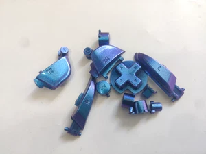 Botones de repuesto púrpura camaleón para mando Nintendo Switch Pro - Imagen 1 de 3