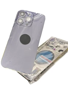 iPhone 14 Pro Gehäuse Rückseite Backcover Akku Deckel mit Rahmen Glas - Bild 1 von 4