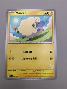 Sello Mareep SVP107 Pikachu #2 Pokemon Battle Academy 2024 Black Star PROMOCIÓN - Imagen 1 de 2