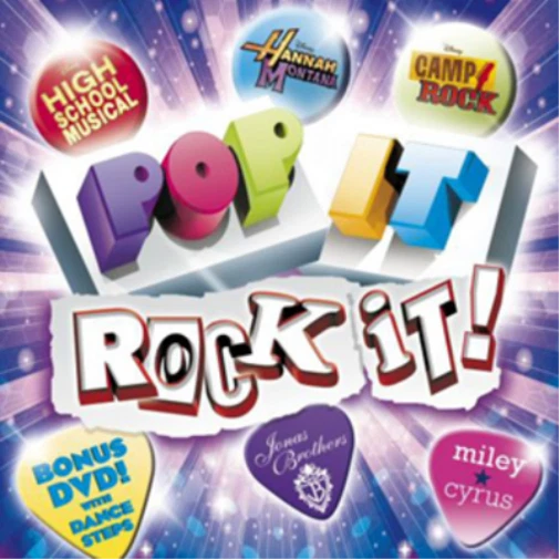 Pop It Rock It 5099968460921 CD With DVD