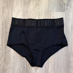 Savage X Fenty Black High Rise Underwear NWT Women’s Size XS - Picture 1 of 5