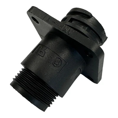 182917-1 Tyco AMP Standard Circular Power Connector 4POS - Image 1 of 2