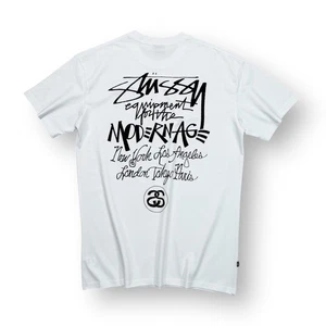 Camiseta Stussy SS Logo Mediana - Imagen 1 de 5