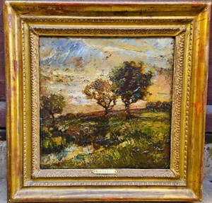 landscape in Ganagobia by Adolphe Monticelli 1824-1886 - Picture 1 of 18