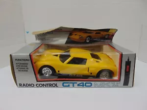 De colección Radio Control GT40 MKV Coche de Juguete Caja Dañada SIN PROBAR No. 8363 - Imagen 1 de 10