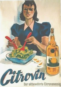 Original vintage poster CITROVIN WINE LEMON VINEGAR 1940 - Picture 1 of 1