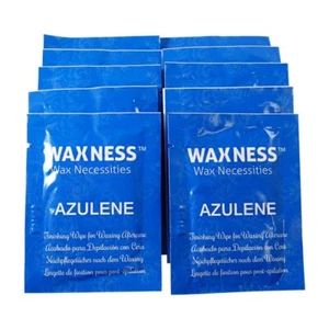 Waxness Wax Necessities at Home Azulene After Waxing Finishing Wipes pack of 10 - Picture 1 of 4