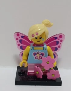 LEGO MARIPOSA NIÑA flores alas minifigura - Imagen 1 de 4