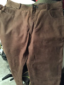 pantaloni pelle seminuovi tg.52 - Foto 1 di 2