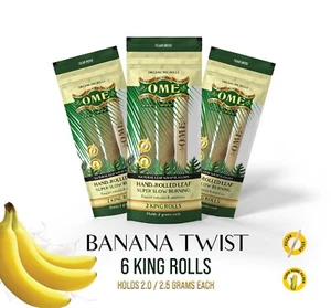 6 pre-rollos de hojas de palma tamaño king con sabor (3 paquetes/6 rollos) OME® - Imagen 1 de 11
