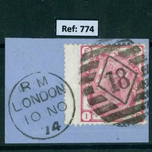 GB QV Surface Printed Issues 1855-83 3d Rose SG143 Type J38 Plate 14 VF/Used - Picture 1 of 1