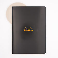 Rhodia Cuaderno A4 Cuadros Negro