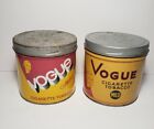 Vogue Cigarette Tins Canada Lot Of 2 Vintage-Empty 