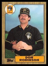 1987 Topps Tiffany #712 Don Robinson