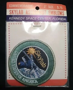 Parche Skylab Mission 3" NASA emblemas conmemorativos de astronauta Kennedy FL EE. UU. TWA - Imagen 1 de 10