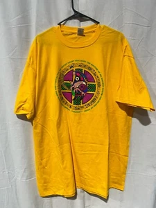 Camisa Artística Nostálgica Vintage Hecha en EE. UU. 100% Algodón - Imagen 1 de 4