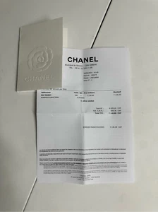 Purchase receipt Bag Chanel Rabat Price in Switzerland Francs - Picture 1 of 7