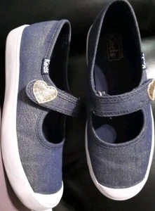 Keds Little Kids Mädchen Harper Denim Schuhe Größe 11 - Bild 1 von 10