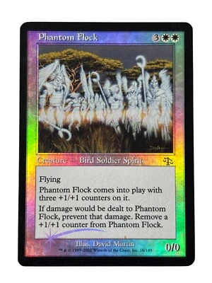 Phantom Flock Judgment FOIL MAGIC the Gathering MTG CARD Vintage - Image 1 of 2