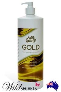 NEW Wet Stuff Gold Lubricant (1kg), Water Based, Sex Lubricant/Lube - Picture 1 of 2