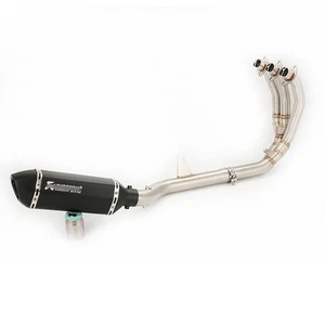 For Triumph Tiger 660 Trident 660 2021-2025 Exhaust System 51mm Muffler Pipe Tip - Picture 1 of 11