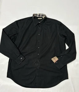Camisa BURBERRY Clásica Negra XL - Imagen 1 de 15