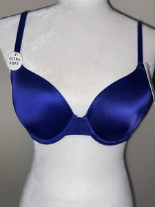 Sujetador B.tempt'd 36A Azul Marino Ultra Suave Estilo 953281 Nuevo - Imagen 1 de 6