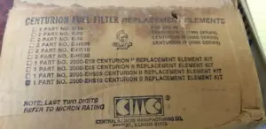 CENTURION FUEL FILTER REPLACEMENTS 2000-ESH10 ELEMENT KIT = 2 FILTERS - Foto 1 di 8