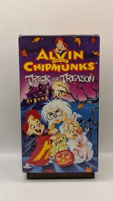Alvin and the Chipmunks - Trick or Treason VHS 1997 Animated Halloween Cartoon - Image 1 of 3