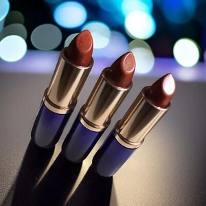 Lápiz labial de larga duración Estée Lauder Pure Color 22 estuche azul sangría Roylle 3 un. - Imagen 1 de 12