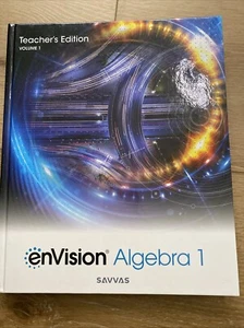 enVision Algebra 1 teacher edition volume 1 New 2024 - Picture 1 of 5