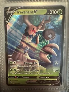 Juego de cartas coleccionables Pokémon Trevenant V Evolving Skies Holo ultra raro casi nuevo - Imagen 1 de 1