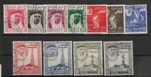 Qatar 1961 Set Fine Used