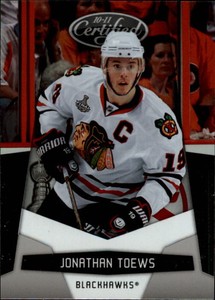2010-11 Certified Hockey #31 Jonathan Toews