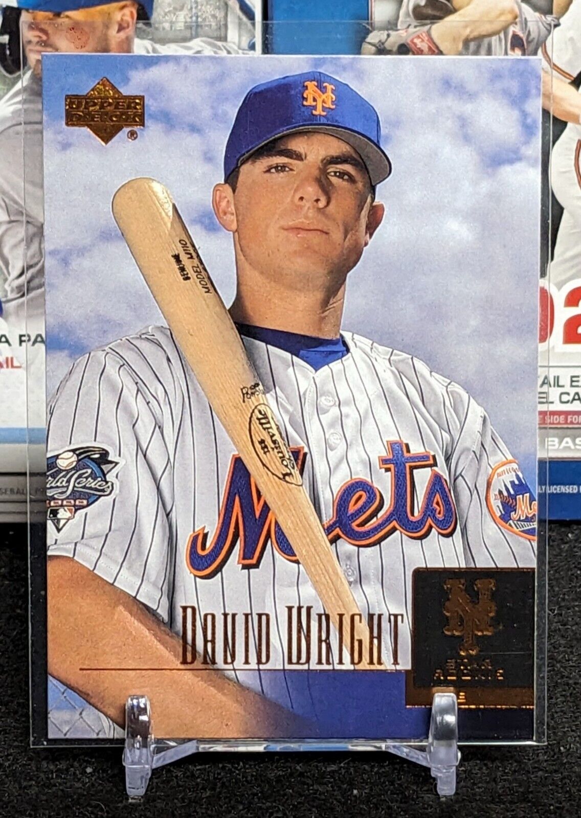 2001 Upper Deck Prospect Premieres David Wright #52 Rookie RC Mets Star
