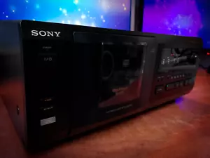 SONY CDP-CX57 ๐RaRe๐ Stereo CD-TEXT Changer (50+1 Compartment!) - Picture 1 of 5