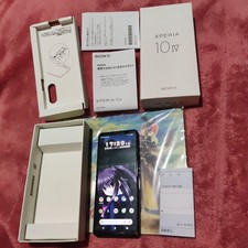 SONY Xperia 10 IV A202SO BLACK Android 6GB Storage 128GB Unlocked used