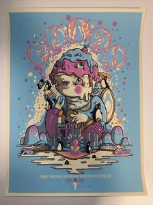 Phish 2012 Burgettstown PA Drew Millward Rare Signed Artist Proof Poster - Picture 1 of 10